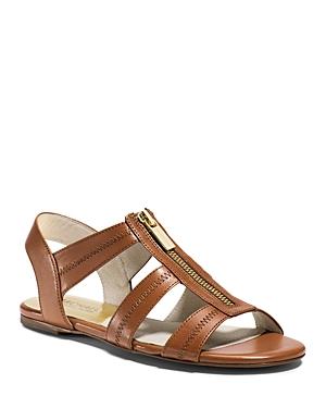 Michael Michael Kors Flat Sandals - Berkley Zipper