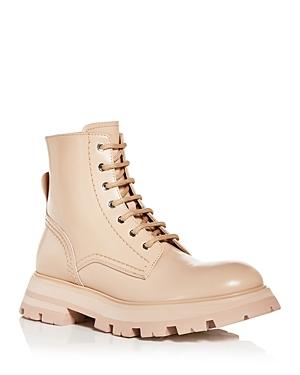 Alexander Mcqueen Women's Wander Platform Combat Boots