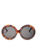 Celine Women's Embellished Oversized Round Sunglasses, 53mm