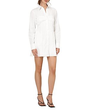 Nicholas Tanvi Corset Seamed Shirt Dress