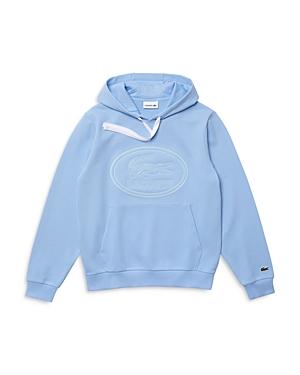 Lacoste Pique Logo Pullover Hooded Sweatshirt