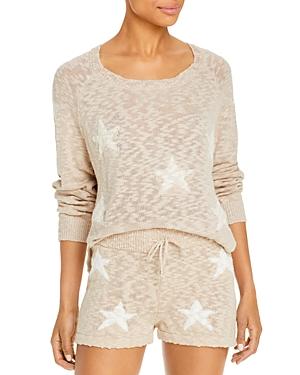 Vintage Havana Star Intarsia Knit Top