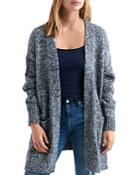 Lucky Brand Cable-sleeve Long Open Cardigan