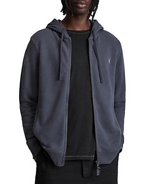 Allsaints Raven Cotton Zip Hoodie