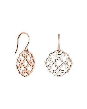 Tous 18k Rose Gold-plated Sterling Silver Mosaic Drop Earrings