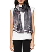 Ted Baker Astrix Mirrored Minerals Long Scarf