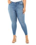 Liverpool Los Angeles Plus Abby Skinny Ankle Jeans In Brookline