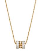 John Hardy 18k Yellow Gold Dot Diamond Roller Pendant Necklace, 16