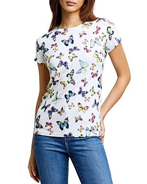 L'agence Ressi Flutter Print Tee