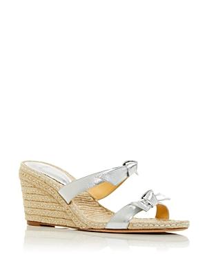 Alexandre Birman Women's Clarita Wedge Espadrille Slide Sandals