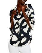 Nic+zoe Petites Squiggle Stretch Shirt