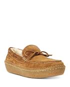 Ralph Lauren Myles Shearling-lined Suede Loafers