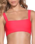 Maaji Samba Red Dazzling Fashion Reversible Bikini Top