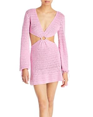 Fore Cut Out Knit Mini Dress