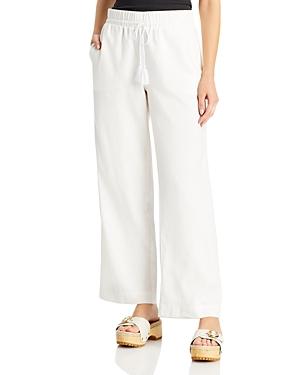 Single Thread Drawstring Wide Leg Pants