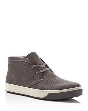 Vince Abe Perforated Suede Chukka Boots