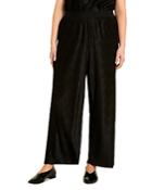 Marina Rinaldi Odino Bark-effect Crinkle Trousers