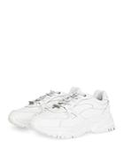 The Kooples Men's White Thick Sole Lace Up Sneakers