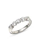 Bloomingdale's Diamond Five Stone Band In 14k White Gold, 1.0 Ct. T.w. - 100% Exclusive