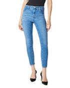 J Brand Alana High-rise Ankle Skinny Jeans In Cerulean