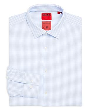 Hugo Kenno Infinity Micro Check Slim Fit Dress Shirt