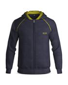 Hugo Boss Mix & Match Cotton Blend Contrast Trimmed Hooded Jacket
