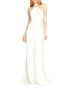 Halston Heritage Cutout Gown