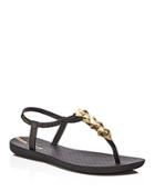 Ipanema Cleo Shine T-strap Flat Sandals