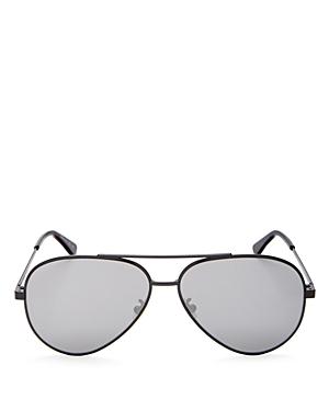 Saint Laurent Classic Zero Mirrored Aviator Sunglasses, 59mm