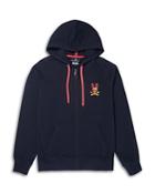 Psycho Bunny Cotton French Terry Two Tone Logo Hoodie