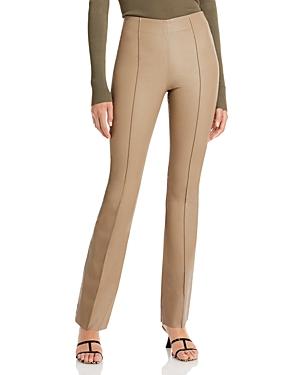 Remain Floral Leather High Rise Pants