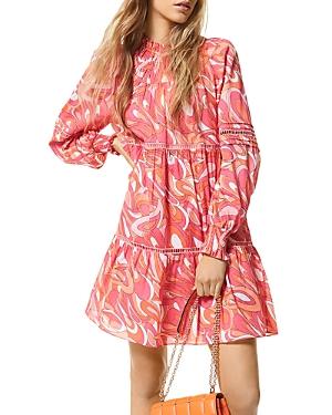 Michael Michael Kors Groovy Swirl Mini Dress