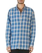 Barney Cools Cabin Long Sleeve Plaid Relaxed Fit Shirt - 100% Exclusive