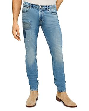 7 For All Mankind The Stacked Skinny Jeans In Saturday Afternoon