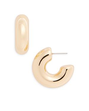Aqua Small Wide Hoop Earrings - 100% Exclusive