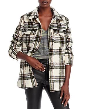 Blanknyc Plaid Shirt Jacket
