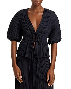 A.l.c. Stella Accordion Pleat Top