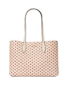 Kate Spade New York All Day Heart Printed Pvc Large Tote