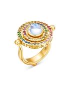 Temple St. Clair 18k Yellow Gold Diamond & Multi Gemstone Tolomeo Ring