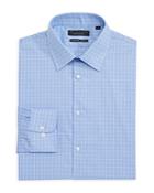 The Men's Store At Bloomingdale's Checkered Stretch Regular Fit Dress Shirt - 100% Exclusive