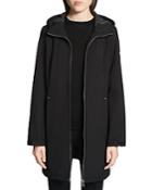 Calvin Klein Hooded Zip-front Jacket