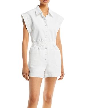 Blanknyc Short Sleeved Denim Romper
