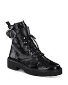 Paul Green Women's Jessie Lace Up Buckled Booties
