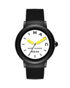 Marc Jacobs Riley Black Strap Touchscreen Watch, 44mm