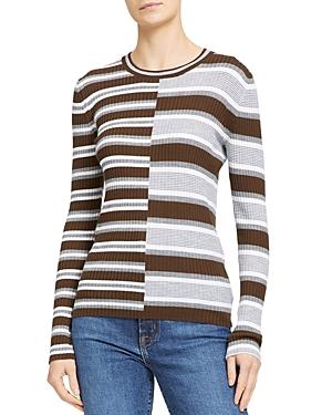 Theory Mixed Stripe Sweater