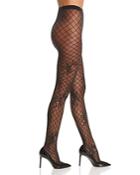 Wolford Helena Floral Fishnet Tights