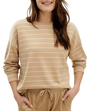 Splendid Striped Pullover Sweatshirt