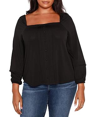 Belldini Plus Square Neck Top