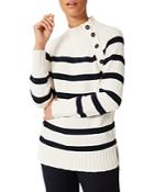 Hobbs London Chrissy Striped Sweater