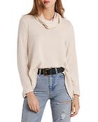 1.state Cowl Neck Top